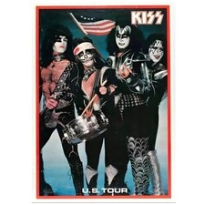 Poster musicale kiss - poster, u.s.