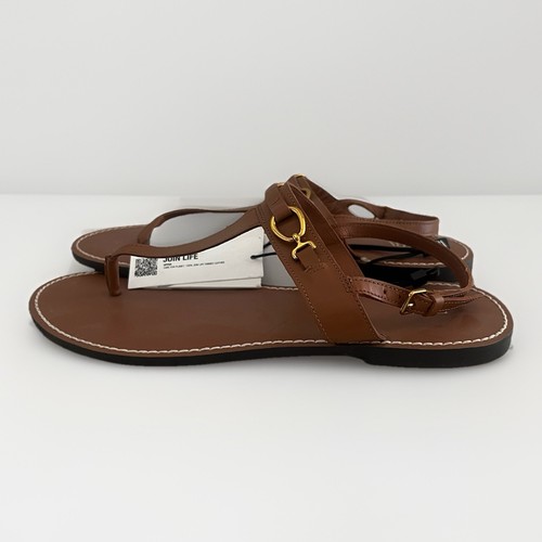 New zara leather - leather, flat