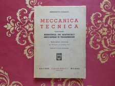 Meccanica tecnica vol sec. di Benedetto Feraudi Hoepli, 1963