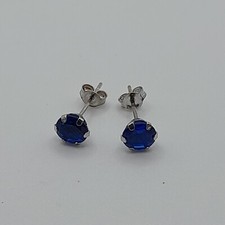 Blue 18kt white gold - blue,