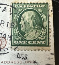 Benjamin Franklin verde uno 1
