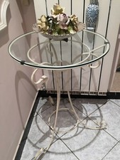 Tavolino da salotto in vetro
