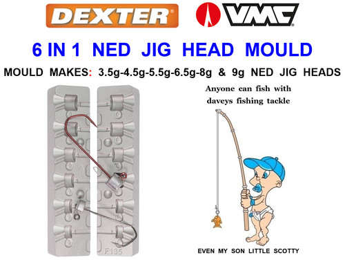 Ned jig head piombo - 6,