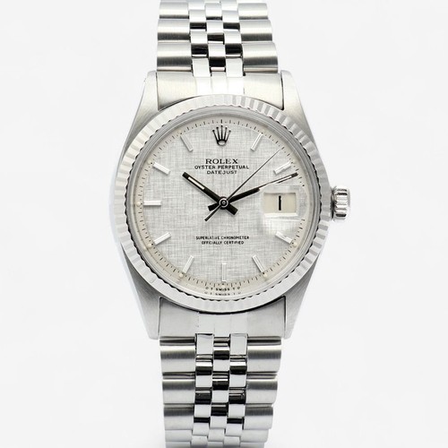 Rolex vintage datejust bark - rolex,