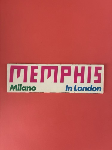 Memphis milano london - milano, in