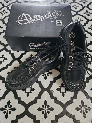 Scarpe creepers k - t.u.k, nere