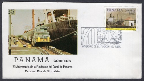 Panama canal anniversario - 70°,