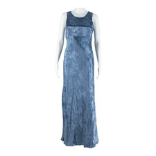 Womens A-Line Dress Blue