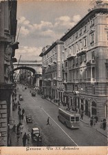 Cartolina Genova Via XX