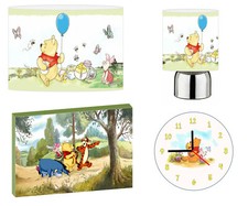Winnie the Pooh - Paralume da 10", lampada touch, arte da parete, orologio da parete o pacchetto