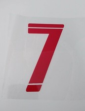 NUMERO PANTALONCINO BARI 10/11 CALCIO BARI 7 RIVAS KIT BARI AS BARI FC maglia