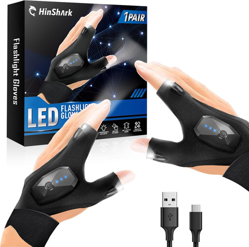 Guanti torcia led ricaricabili - guanti,