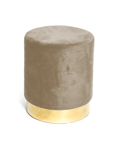 Pouf poggiapiedi velvet - poggiapiedi, in