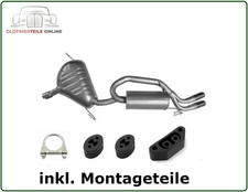 Silenziatore per Fiat Barchetta 183 1.8 16V 130PS Da Bj 1995 Scappamento