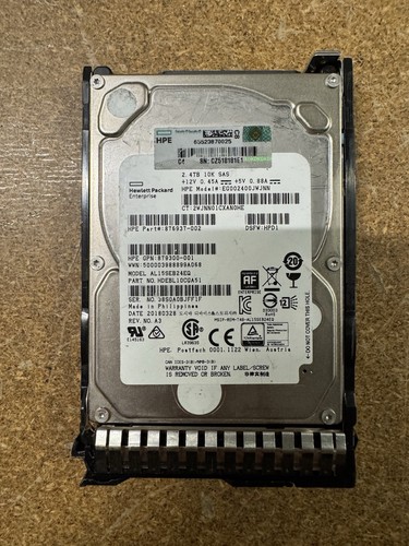 4tb sas 10k eg002400jwjnn - hp, 2.4tb