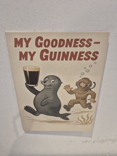 Guinness insegna vintage - guinness,