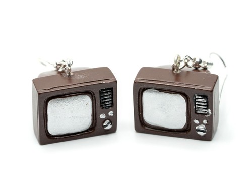 Televisione orecchini - televisione,