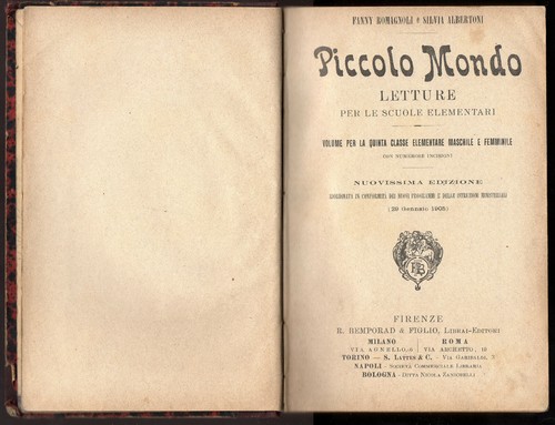Piccolo mondo letture - "piccolo, per