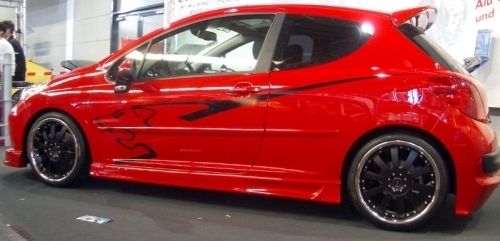 Battitacco laterale tuning