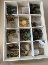 Lotto Ricambi Orologio Polso Tasca Sveglia E Accessori Vintage Epoca Collezione 