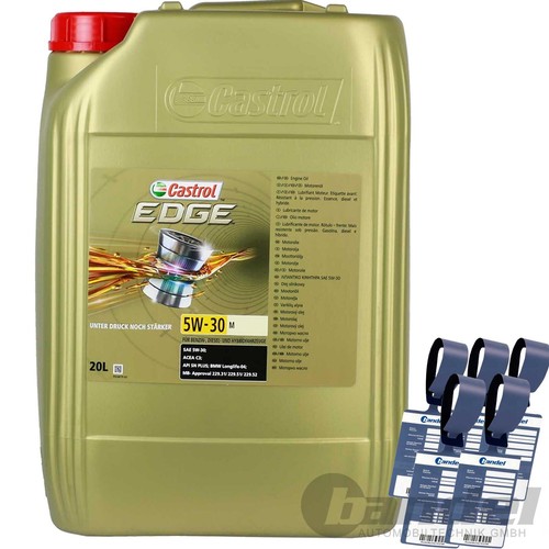Castrol edge 30 - 5w-30, olio