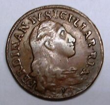 NAPOLI -FERDINANDO IV Grano da 12 Cavalli 1788 (BB/SPL)  sig./periz.to