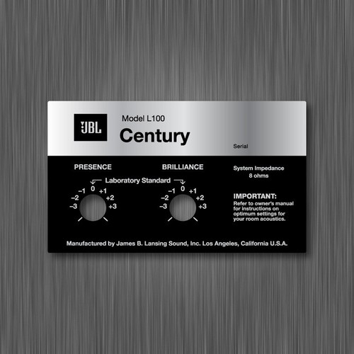 Jbl l100 century vinyl - jbl,
