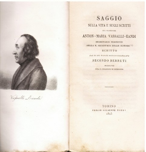 Saggio sulla vita gli - saggio, e