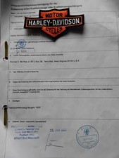 Harley 1929 JD documenti