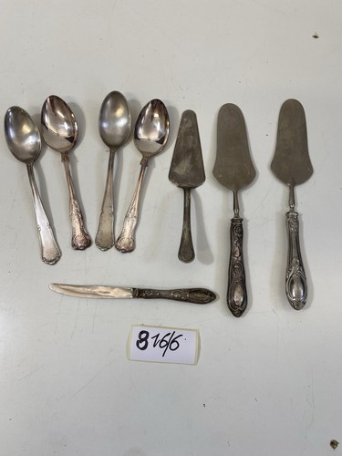 Lotto posate vintage argentate - posate,