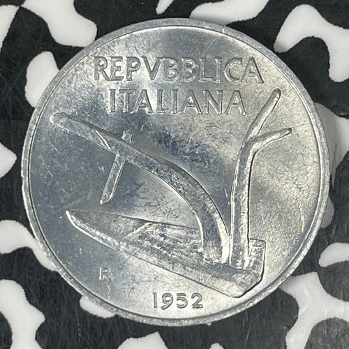1952 italy lire lot - italy, lot#c8415