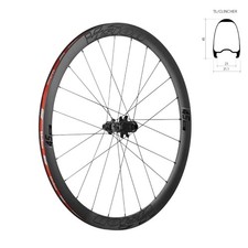 pair of wheels sc45 disc brake