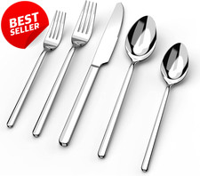 Set posate 20 pezzi acciaio