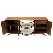 Swivel Centre Bar Walnut