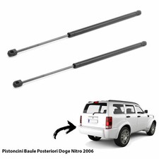 2  MOLLE A GAS PISTONI PISTONCINI PORTELONE BAGAGLI DODGE NITRO 2006
