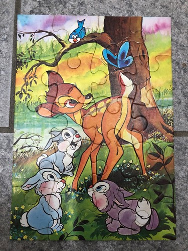 Bambi puzzle jumbo - jumbo, walt