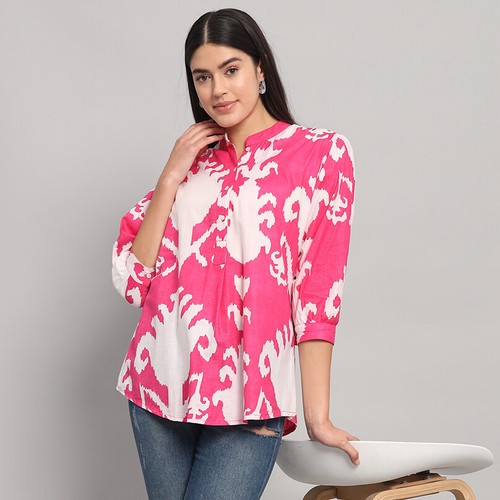 Maglie casual cotone - maglie, rosa