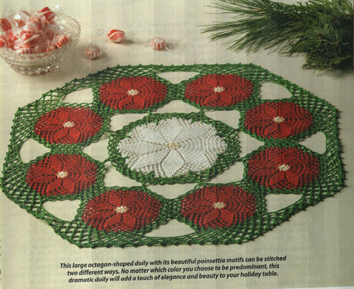 Poinsettia bouquet centrino - bouquet,