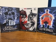WES CRAVEN 3 COFANETTI DVD +