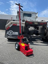 22 Ton Hydraulic Floor Jack Air-Operated Axle Bottle Jack Lift Extension Saddle