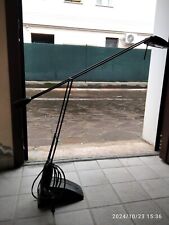 Lampada alogena da tavolo nera