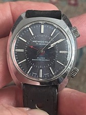 OROLOGIO SVEGLIA MEMOCALL - OROLOGIO DA POLSO MOVIMENTO SVIZZERO 17 JEWELS - anni '70 - FUNZIONANTE