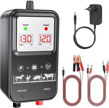 15KM Recinto Elettrico per Animali, 2J Elettrificatore per Recinzione Elettrica,