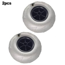 Set ruote di ricambio pronte per terreni sabbiosi per carrelli da spiaggia mater