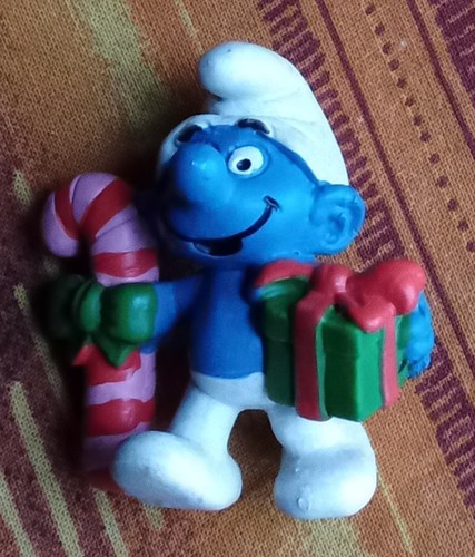 Puffo con pacco dono - , e