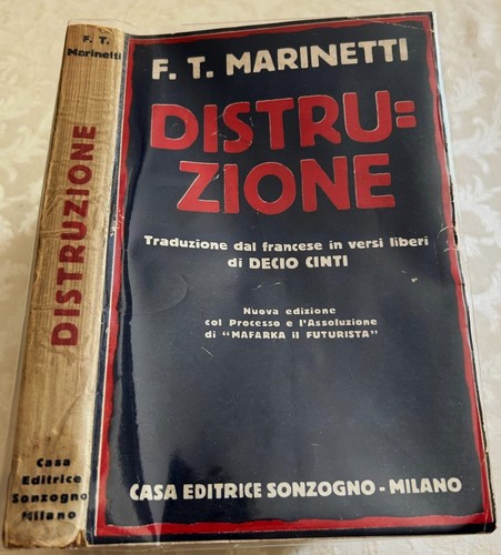Marinetti distruzione - f.t.:,