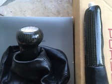 Pomello Cambio  Leva Freno A Mano 993 Exclusive Carbonio Porsche