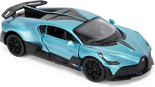 Bugatti Divo Modellino Auto in Scala 1:43 - French Racing Blue | Modello Da Coll