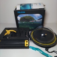 GoPro Hero 5/6/7  TELESIN Dome Diving WaterProof Coperchio Obiettivo Subacqueo