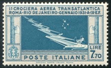 1930 Regno Posta Aerea 7,70